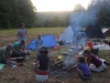 Lager am Dreiecksfelsen - Abendessen 05