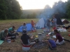 Lager am Dreiecksfelsen - Abendessen 06
