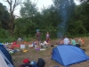 Lager am Dreiecksfelsen - Abendessen 07