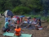 Lager am Dreiecksfelsen - Abendessen 09