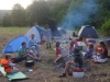 Lager am Dreiecksfelsen - Abendessen 10