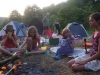 Lager am Dreiecksfelsen - Abendessen 12