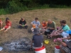 Lager am Dreiecksfelsen - Abendessen 15