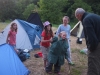Lager am Dreiecksfelsen - Besuch vom Opa