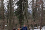 Waldwanderung mit Schafen 03