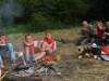 Lagerfeuer am Dreiecksfelsen 10