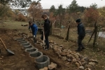 Trockensteinmauer Wühlmausgarten 06