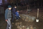 Trockensteinmauer Wühlmausgarten Nacht 3
