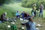 Abendessen am Lagerfeuer 1