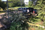7 Baum auf dem Bootshänger 2 10x13s