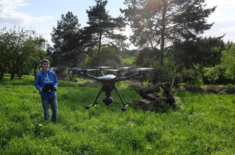 Drohnen-Training auf der Bienenweide 5
