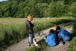 Weide am Bieberwoog - Drohne im Aufbau 1