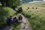 Weide am Bieberwoog - Drohne im Aufbau 2