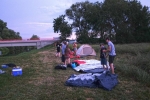 Lager bei Ostheim am Abend 4