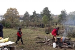 Einsatz im Wühlmausgarten - Futterstelle 3