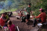 Abendessen im Wühlmausgarten 2