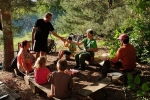 Abendessen im Wühlmausgarten 3