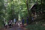Schafwanderung in den Odenwald - Wühlmaushotel 1