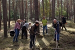 Pflegeeeinsatz im Seeheimer Wald - Die Grünen 3 10x13s