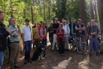 Pflegeeeinsatz im Seeheimer Wald - Rede Michael Stroh 10 10x27s