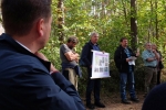Pflegeeeinsatz im Seeheimer Wald - Rede Michael Stroh 13 10x15