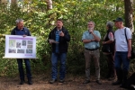 Pflegeeeinsatz im Seeheimer Wald - Rede Michael Stroh 14 10x15