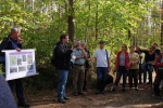Pflegeeeinsatz im Seeheimer Wald - Rede Michael Stroh 15 10x16