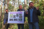 Pflegeeeinsatz im Seeheimer Wald - Rede Michael Stroh 5 10x12s