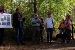 Pflegeeeinsatz im Seeheimer Wald - Rede Michael Stroh 8 10x31s
