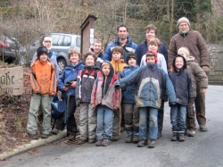 Maulwurf-Gruppe: Ausflug zur Heyer-Hütte Februar 2009