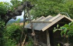 Gruppenstunde der Hermeline: Dacharbeiten an der Hermelin-Hütte