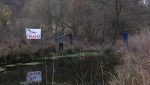 NAJUs pflegen Amphibienweiher im Beerbachtal