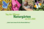 Tag der Offenen Naturgärten am 22. Mai 2022