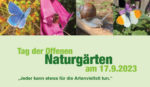 Tag der Offenen Naturgärten am 17. September