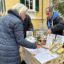Info-Stand von NABU und Wühlmäusen auf dem Pflanzenflohmarkt in Jugenheim