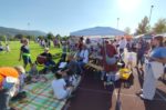 Weltkindertag - Wühlmaus-Stand im Christian-Stock-Stadion