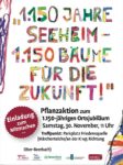 Viele helfende Hände bei Pflanzaktion "1.150 Bäume für Seeheim"