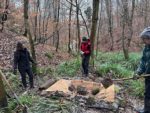 Laichbecken für Feuersalamander am Alsbacher Schloss