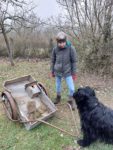 Nistkastenreinigung bei Malchen