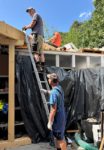 NABU-Garage - das Dach ist wieder dicht