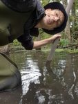 NABU-Aktive im Einsatz im NSG Fuchswiese im Stettbacher Tal
