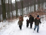 Wanderung zur Blockhütte