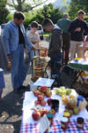 Pflanzenflohmarkt in Seeheim: NABU Apfelpresse im Einsatz