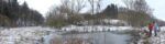 Arbeitseinsatz am Froschweiher am Beerbach