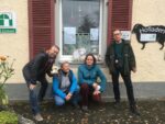 Schafgruppe auf Sachkundelehrgang