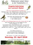 Vogelerlebnistag am Lernort Natur