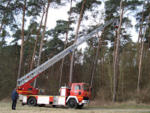 Feuerwehreinsatz beim Falkenschutz