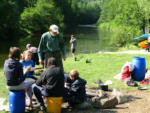 1.7.2011 - von Loket nach Karlsbad Wildes Camping an schöner Stelle im Wald hinter Karlsbad.