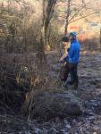 Einsatz auf der Eichhörnchenwiese in Malchen